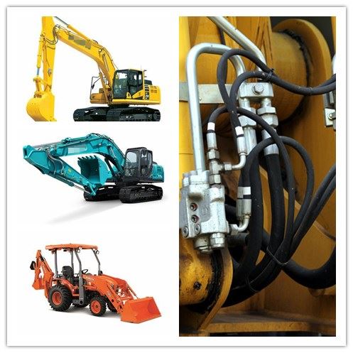 JIS DIN hydraulic Hosed and fittings in Japanese machinery