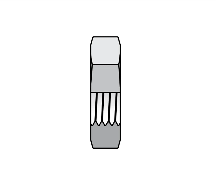 ORFS Fittings Components Bulkhead nut