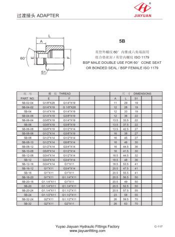 Raccordo BSP maschio cono femmina BSP