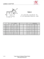 Femmina NPT Swivel BSP 45
