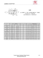 Cono JIC maschio JIS femmina 60