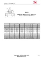 NPT Adattatore maschio NPSM femmina per tubo