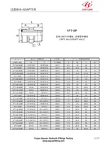 Adattatori maschio BSPT ORFS