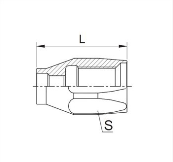 Ferrule riutilizzabili SAE 100 R2A